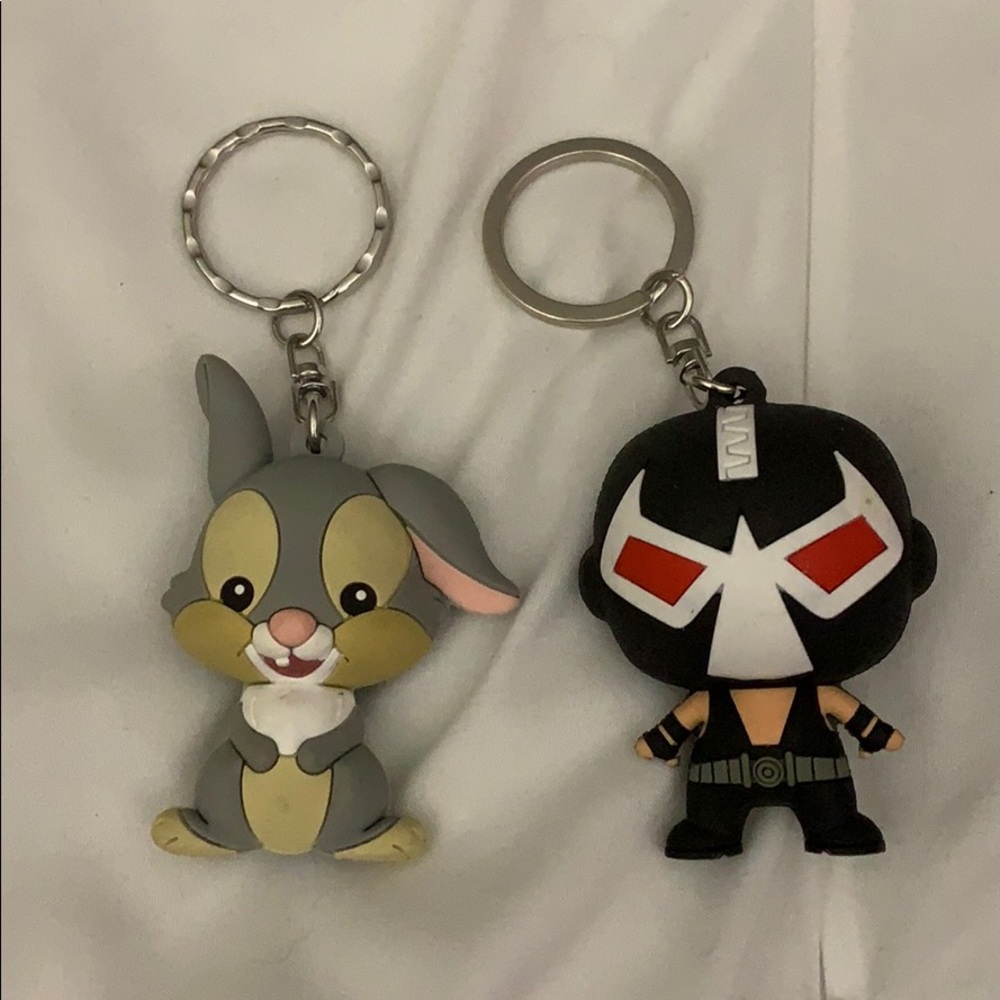 Two keychains